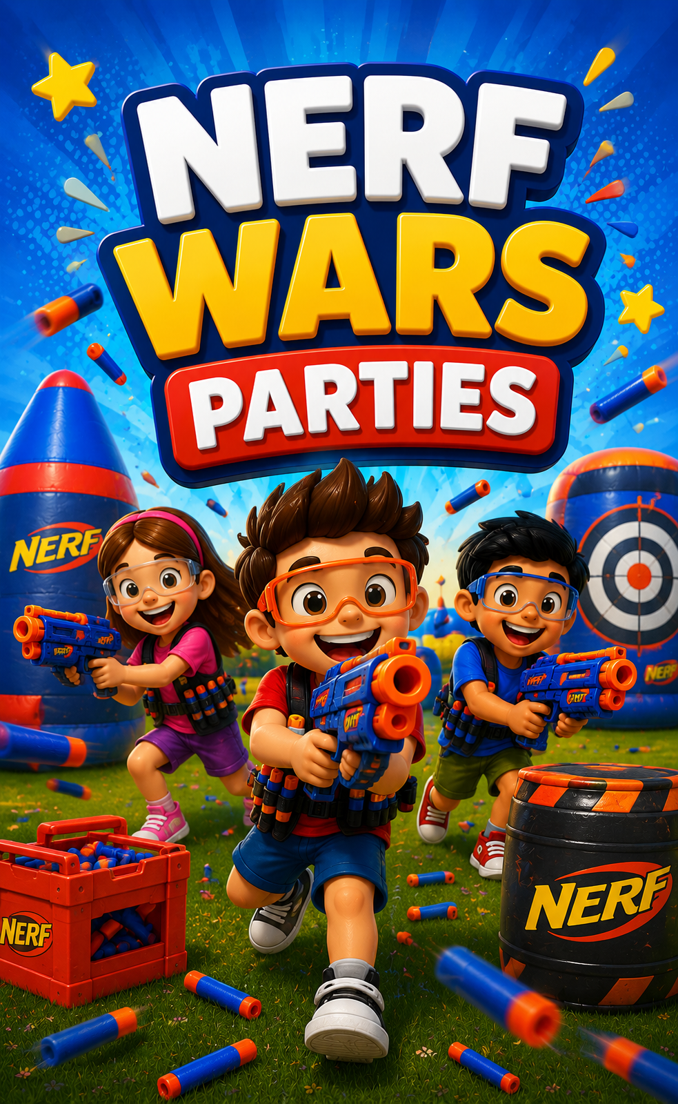 Nerf Wars Parties